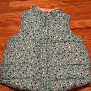 Girls M puffy vest